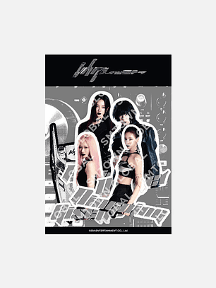 REMOVABLE STICKER - aespa WEEK - #Whiplash_mood POP-UP MD