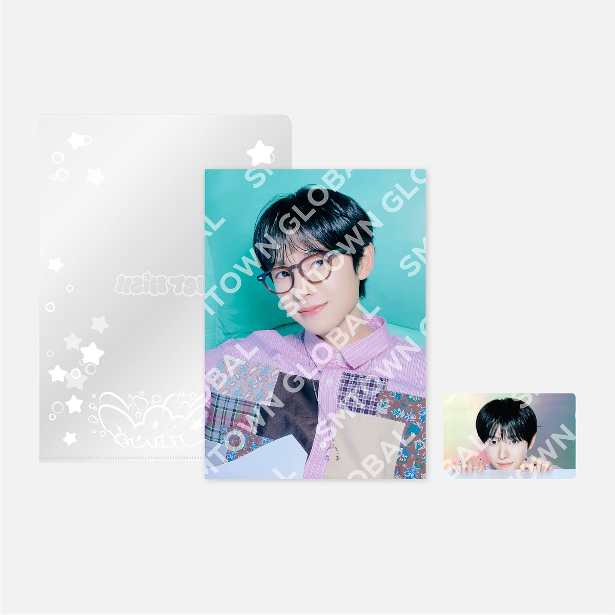 POSTCARD + HOLOGRAM PHOTO CARD SET - NCT WISH 'poppop - The 2nd Mini Album' MD 1