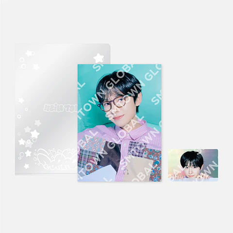 POSTCARD + HOLOGRAM PHOTO CARD SET - NCT WISH 'poppop - The 2nd Mini Album' MD