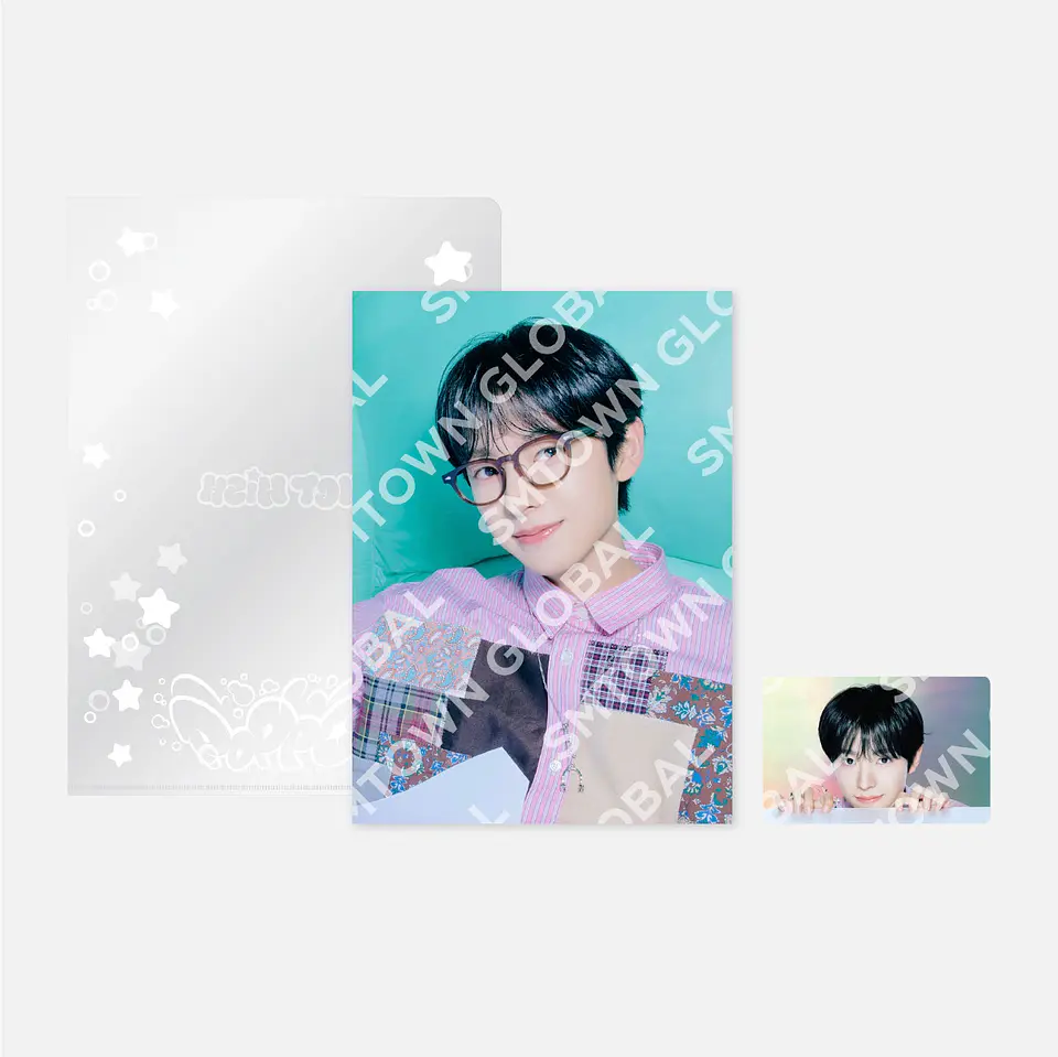 POSTCARD + HOLOGRAM PHOTO CARD SET - NCT WISH 'poppop - The 2nd Mini Album' MD 1