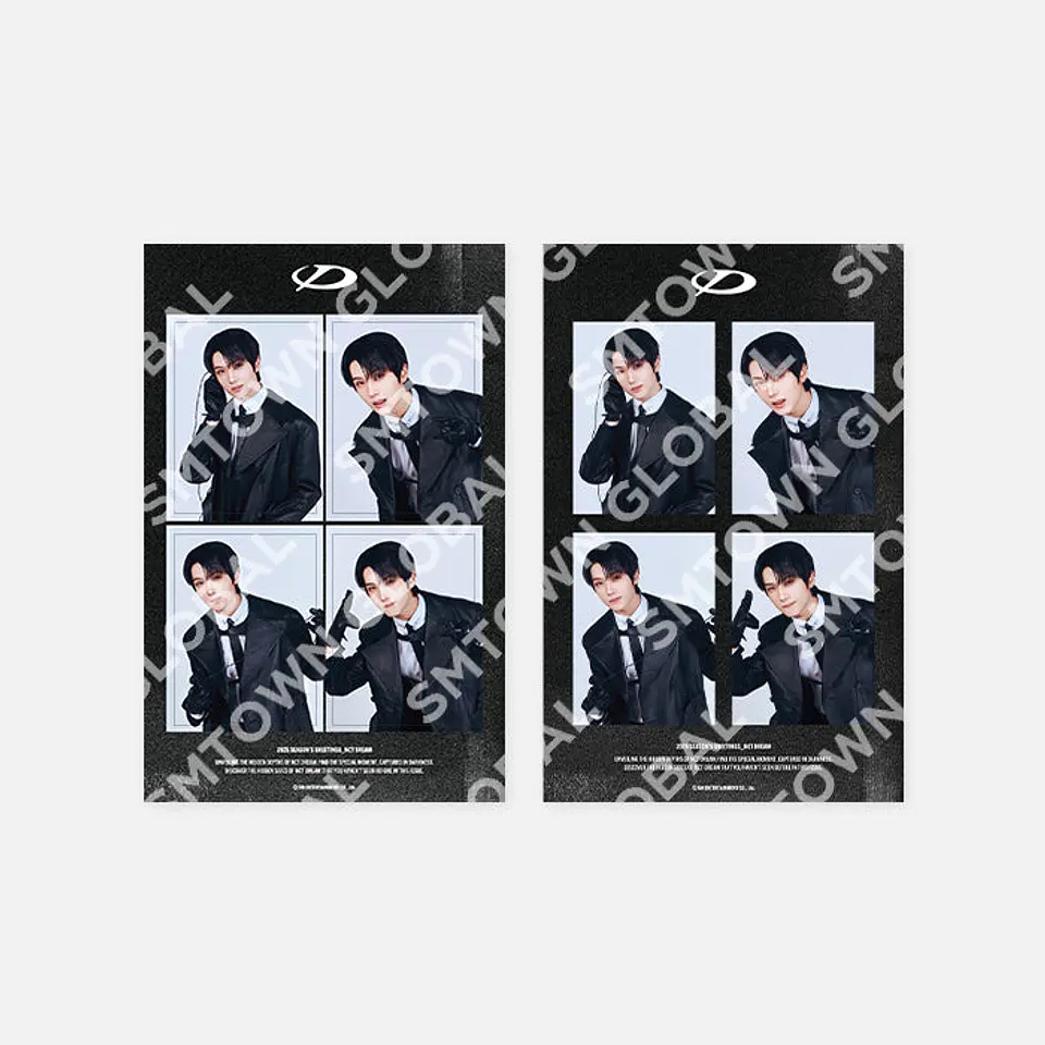 4 CUT PHOTO SET - 2025 SM ARTIST SEASON'S GREETINGS MD 1
