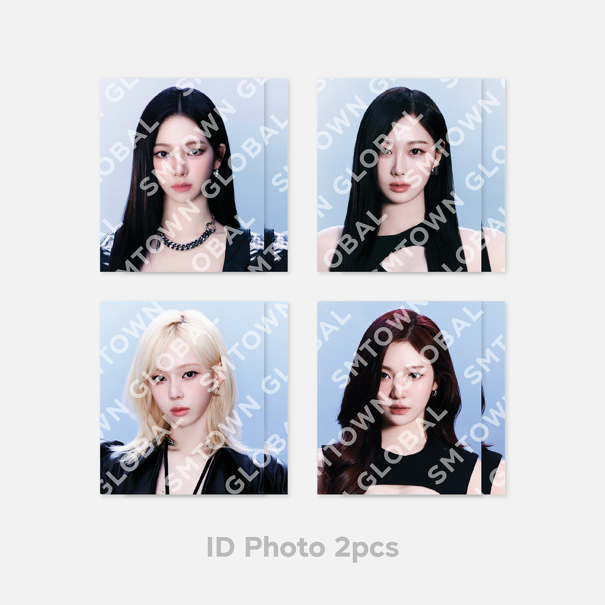 ID PHOTO HOLDER SET - 2024 aespa LIVE TOUR - SYNK : PARALLEL LINE MD 5