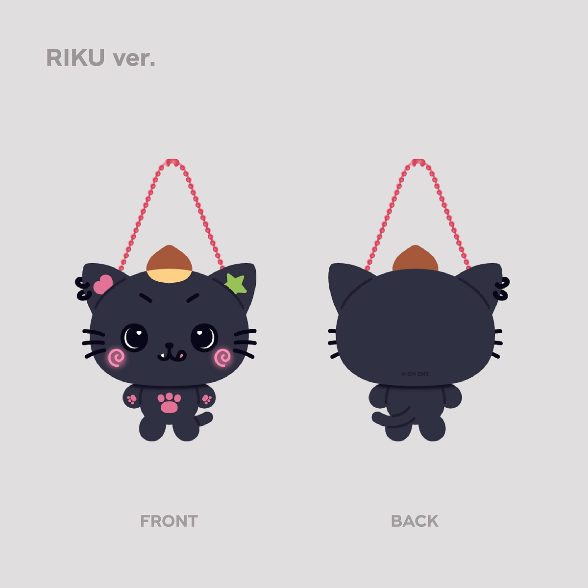 CHARACTER ACRYLIC KEY RING - NCT WISH 'LET'S GO STEADY' POP-UP MD 3