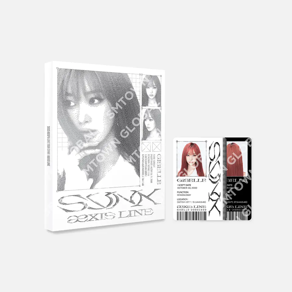 POSTCARD BOOK SET - 2025 aespa LIVE TOUR - SYNK : aeXIS LINE - MD 1