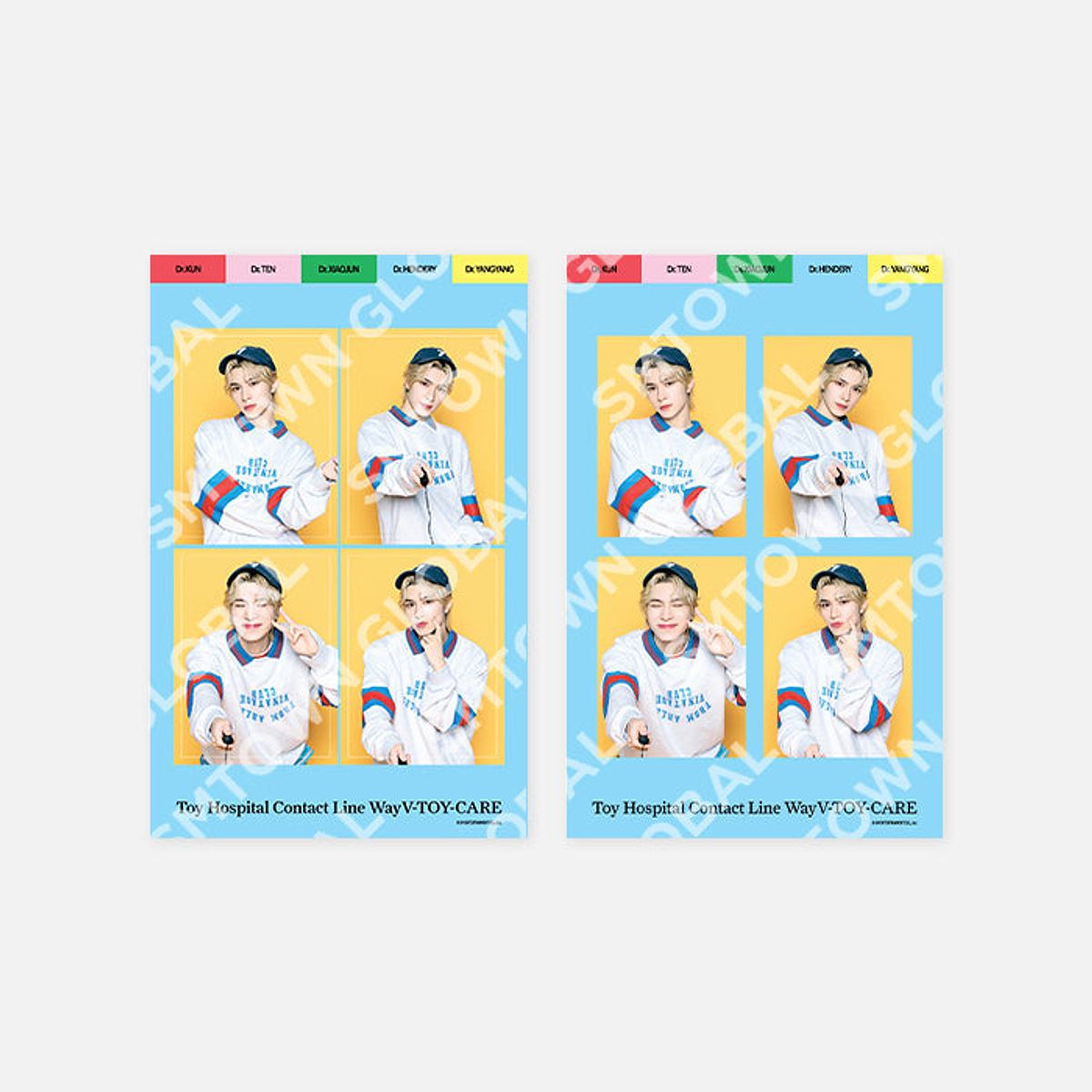 4 CUT PHOTO SET - 2025 SM ARTIST SEASON'S GREETINGS MD 1