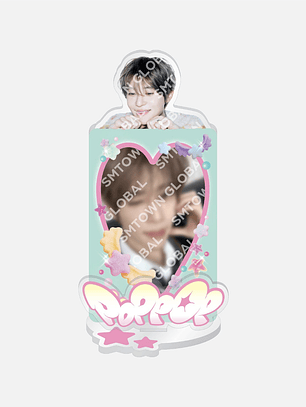 ACRYLIC PHOTO CARD STAND SET - NCT WISH 'poppop - The 2nd Mini Album' MD