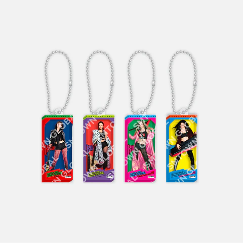 RANDOM MINIATURE KEYRING-aespa WEEK - #Rich_Man POP-UP MD