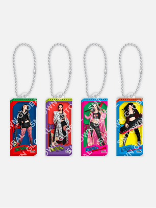 RANDOM MINIATURE KEYRING-aespa WEEK - #Rich_Man POP-UP MD