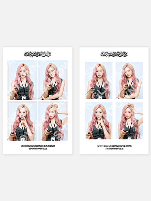 4 CUT PHOTO SET - 2025 SM ARTIST SEASON'S GREETINGS MD