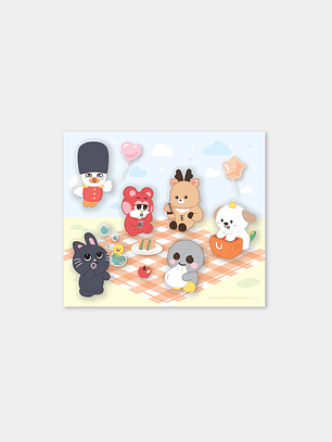 CLEAR STICKER - RIIZE CHARACTER POP-UP 'WE LITTLE RIIZE @RIIZE PARK' MD