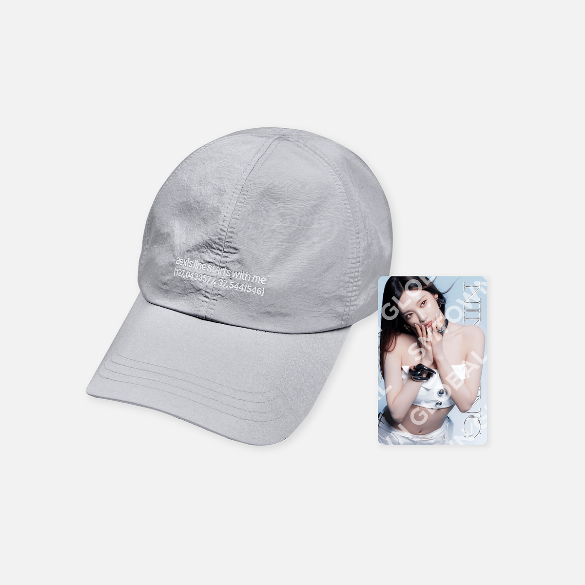 BALL CAP SET - 2025 aespa LIVE TOUR - SYNK : aeXIS LINE - MD 1