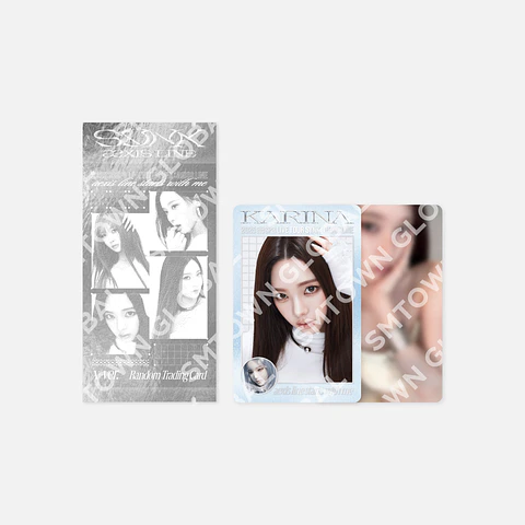 RANDOM TRADING CARD SET [X ver.] - 2025 aespa LIVE TOUR - SYNK : aeXIS LINE - MD