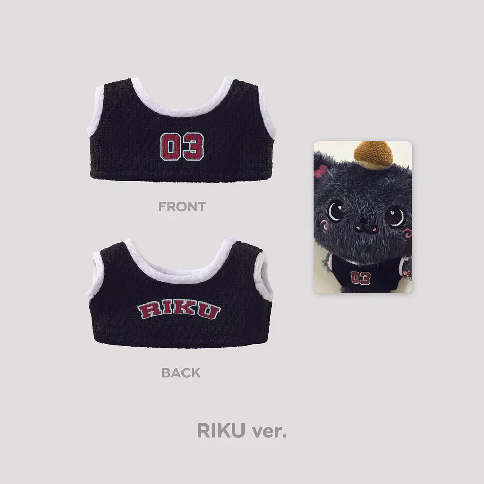 10CM DOLL UNIFORM SET - NCT WISH 'LET'S GO STEADY' POP-UP MD 3