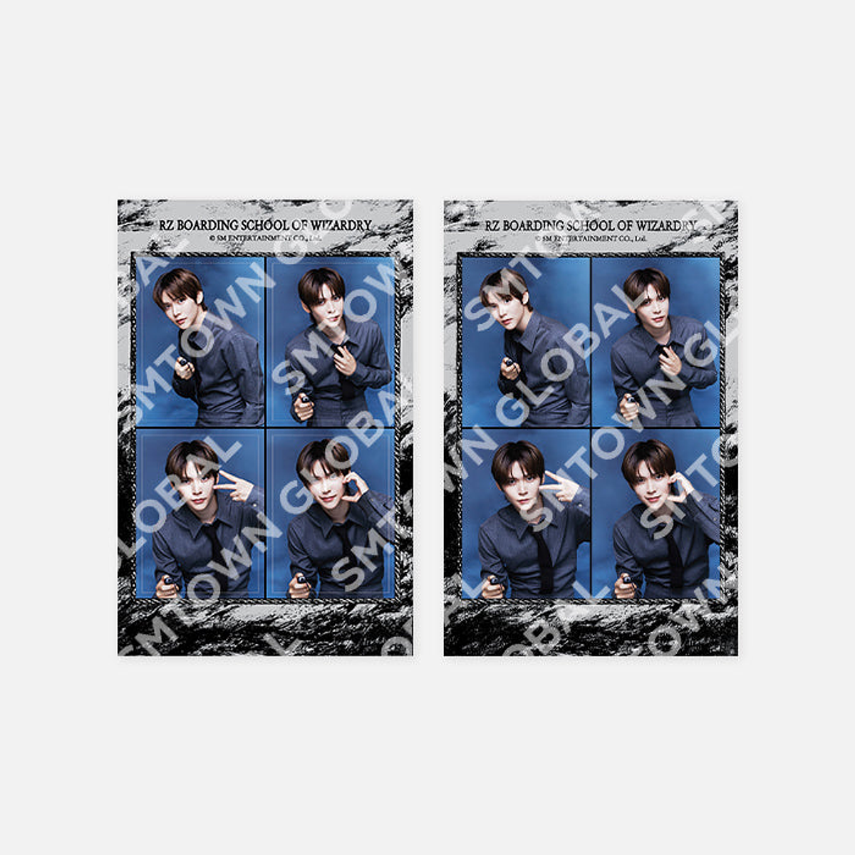 4 CUT PHOTO SET - 2025 SM ARTIST SEASON'S GREETINGS MD 1