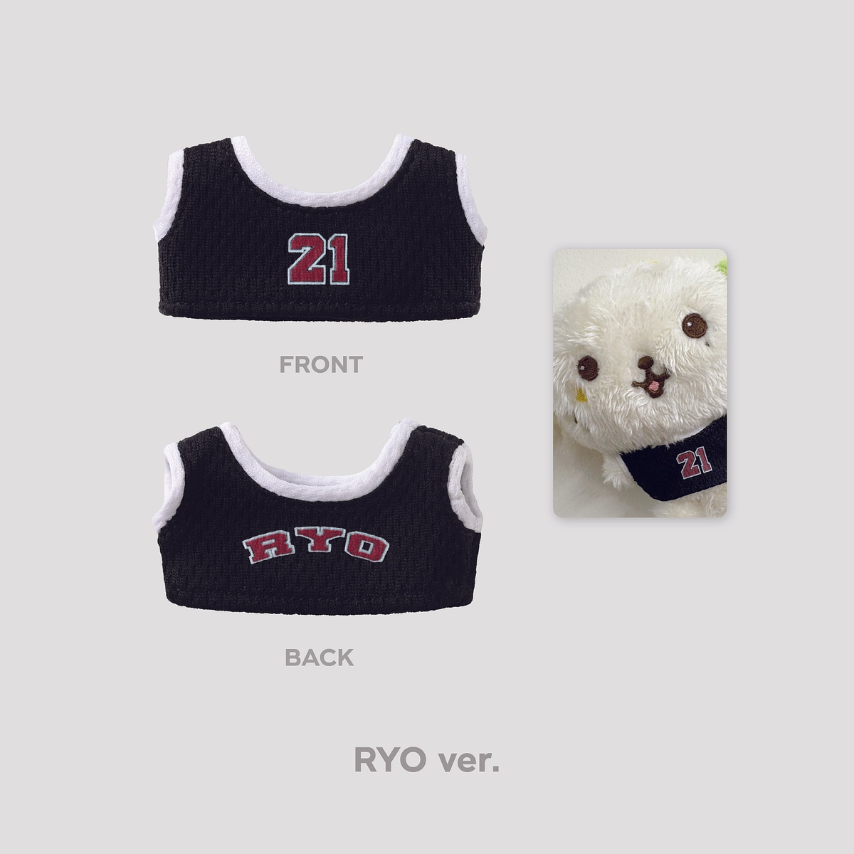 10CM DOLL UNIFORM SET - NCT WISH 'LET'S GO STEADY' POP-UP MD 6