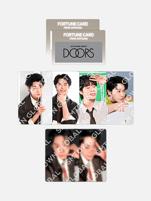 FORTUNE SCRATCH CARD SET - 2025 DOYOUNG CONCERT [Doors] MD