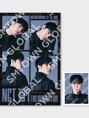 4 CUT PHOTO + ID PHOTO SET - NCT 127 4TH TOUR 'NEO CITY  SEOUL - THE MOMENTUM' MD