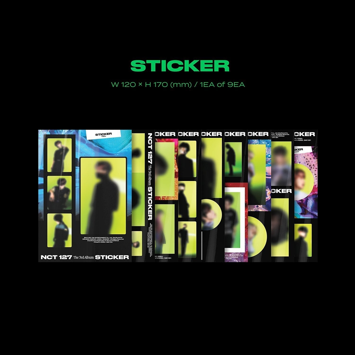 The 3rd Album 'Sticker' (Sticky Ver.) 8