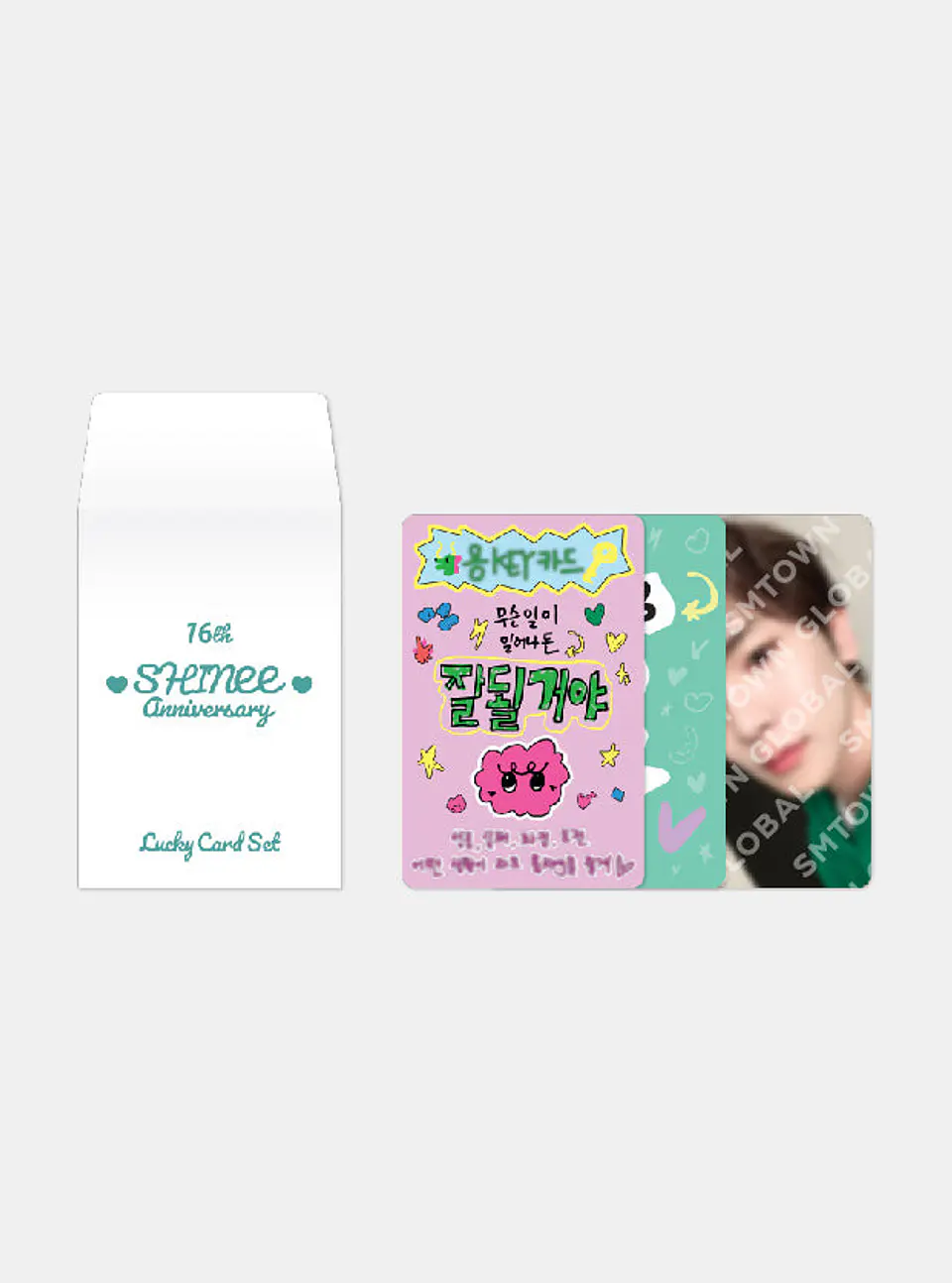 LUCKY CARD SET - SHINee 16th Anniversary MD 1