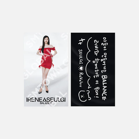 SLOGAN - 2025 IRENE & SEULGI Concert Tour [BALANCE] in SEOUL MD