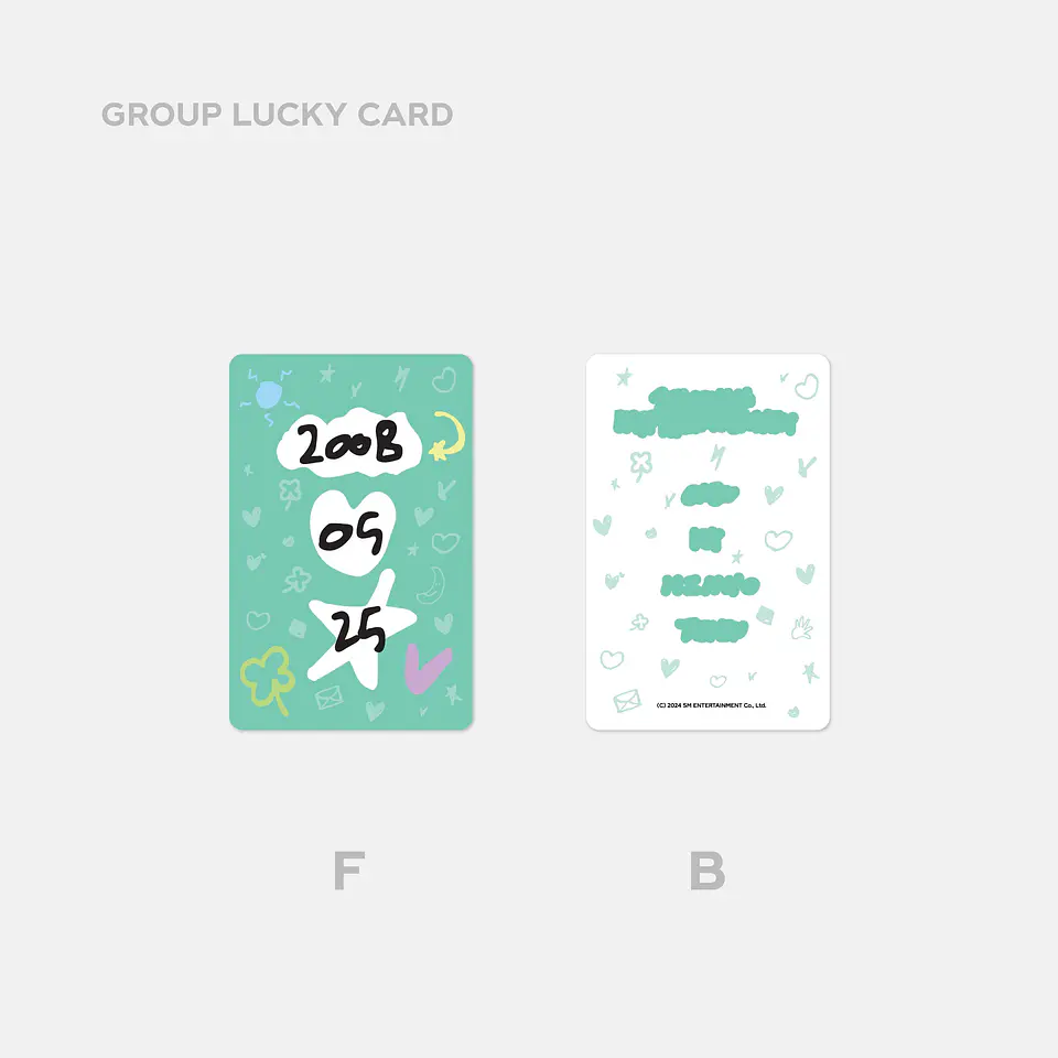 LUCKY CARD SET - SHINee 16th Anniversary MD 4