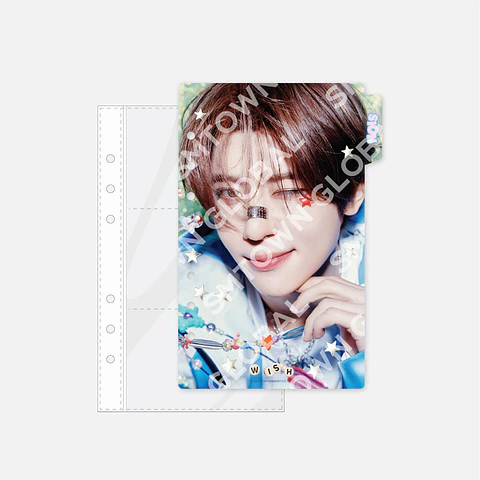 BINDER INDEX SET - NCT WISH 'poppop - The 2nd Mini Album' MD