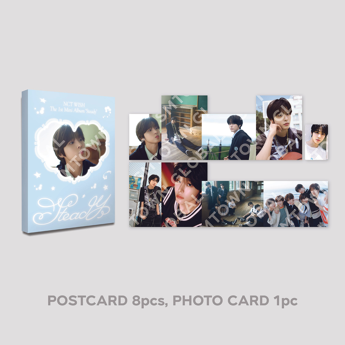POSTCARD SET - NCT WISH 'LET'S GO STEADY' POP-UP MD 2