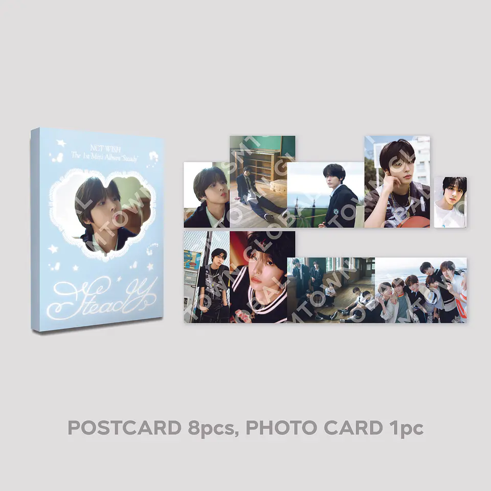 POSTCARD SET - NCT WISH 'LET'S GO STEADY' POP-UP MD 2