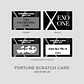 FORTUNE SCRATCH SET - 2024 EXO FAN MEETING : ONE MD - Miniatura 3