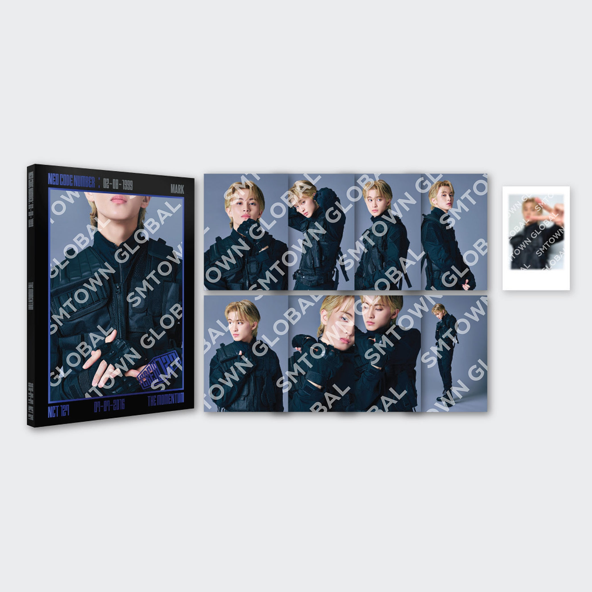 POSTCARD + POLAROID SET - NCT 127 4TH TOUR 'NEO CITY  SEOUL - THE MOMENTUM' MD 1