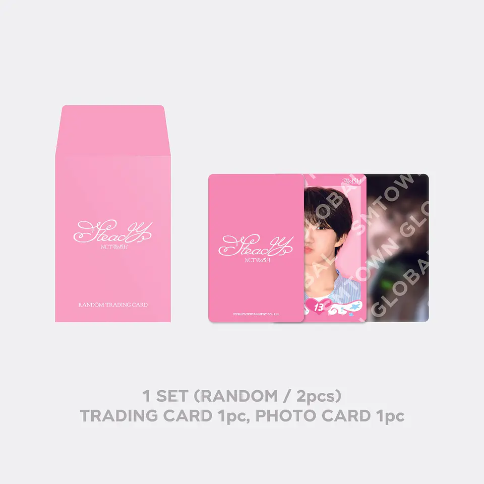 RANDOM TRADING CARD SET [B ver.] - NCT WISH 'LET'S GO STEADY' POP-UP MD 2