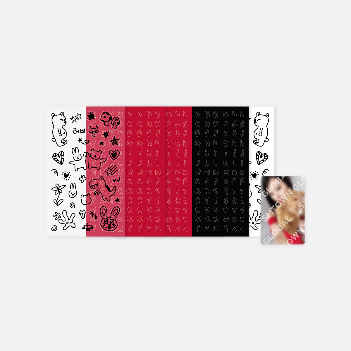 CONCERT DECO STICKER SET - 2025 IRENE & SEULGI Concert Tour [BALANCE] in SEOUL MD 1
