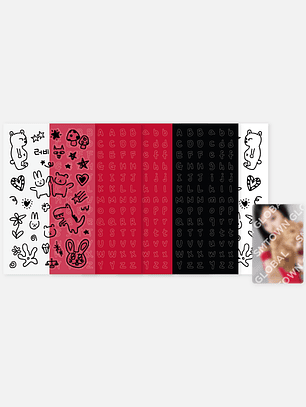 CONCERT DECO STICKER SET - 2025 IRENE & SEULGI Concert Tour [BALANCE] in SEOUL MD