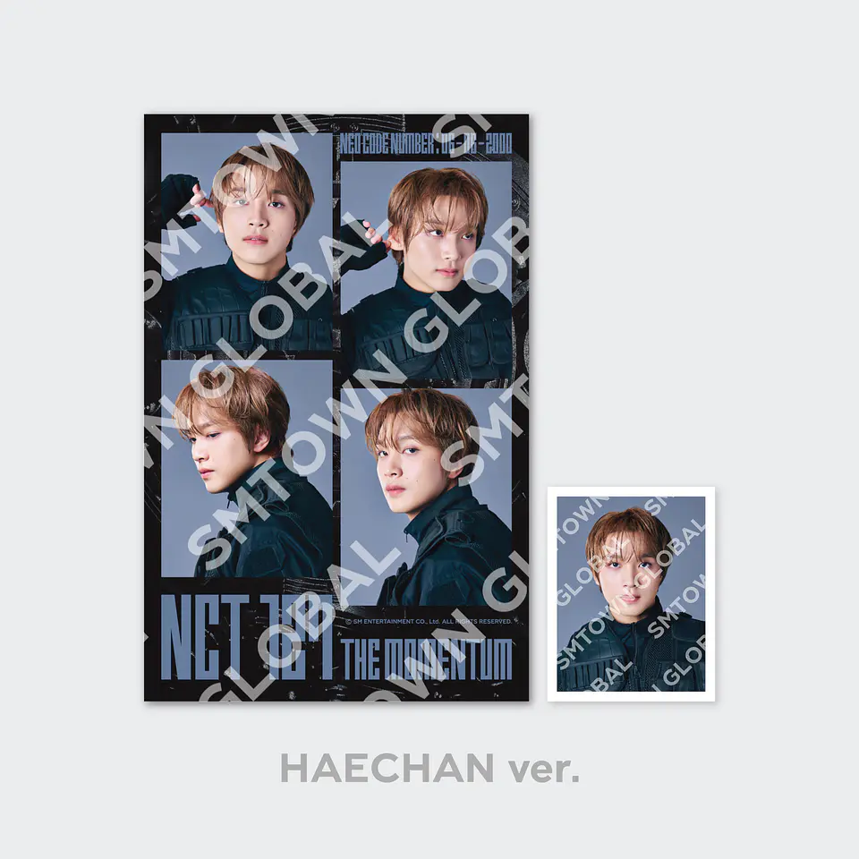 4 CUT PHOTO + ID PHOTO SET - NCT 127 4TH TOUR 'NEO CITY  SEOUL - THE MOMENTUM' MD 7
