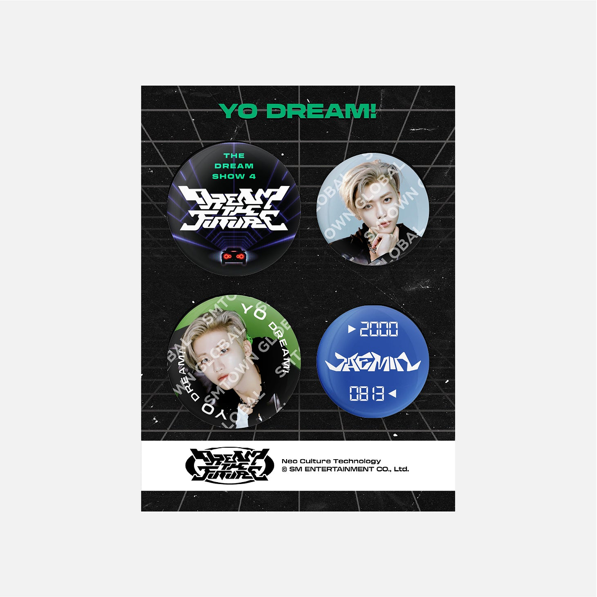 PIN BUTTON SET - 2025 NCT DREAM TOUR <THE DREAM SHOW 4 : DREAM THE FUTURE> MD 1