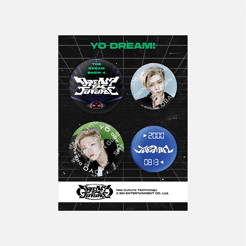 PIN BUTTON SET - 2025 NCT DREAM TOUR <THE DREAM SHOW 4 : DREAM THE FUTURE> MD