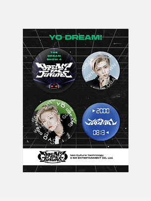 PIN BUTTON SET - 2025 NCT DREAM TOUR <THE DREAM SHOW 4 : DREAM THE FUTURE> MD