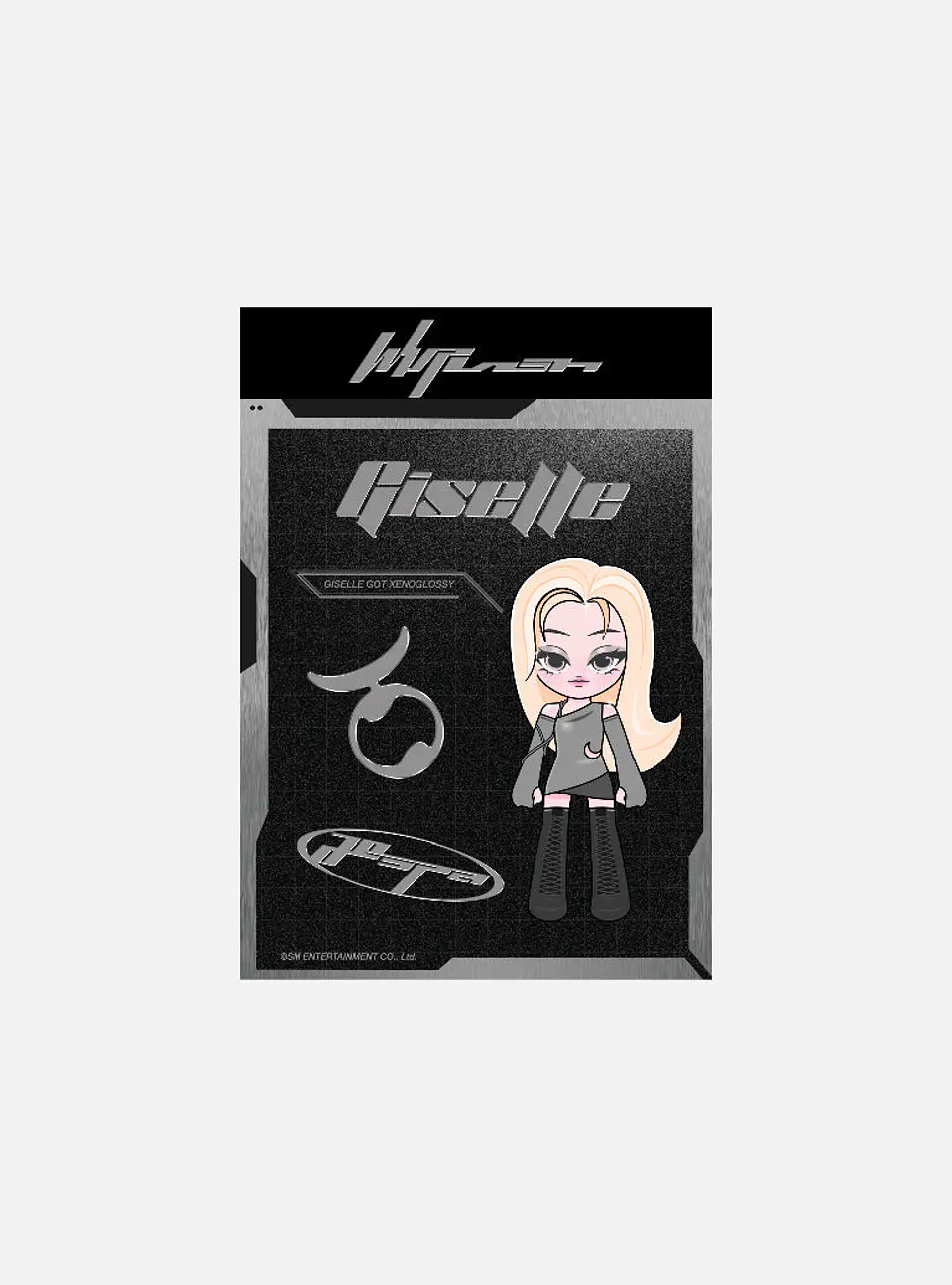 DECO STICKER - aespa WEEK - #Whiplash_mood POP-UP MD 1