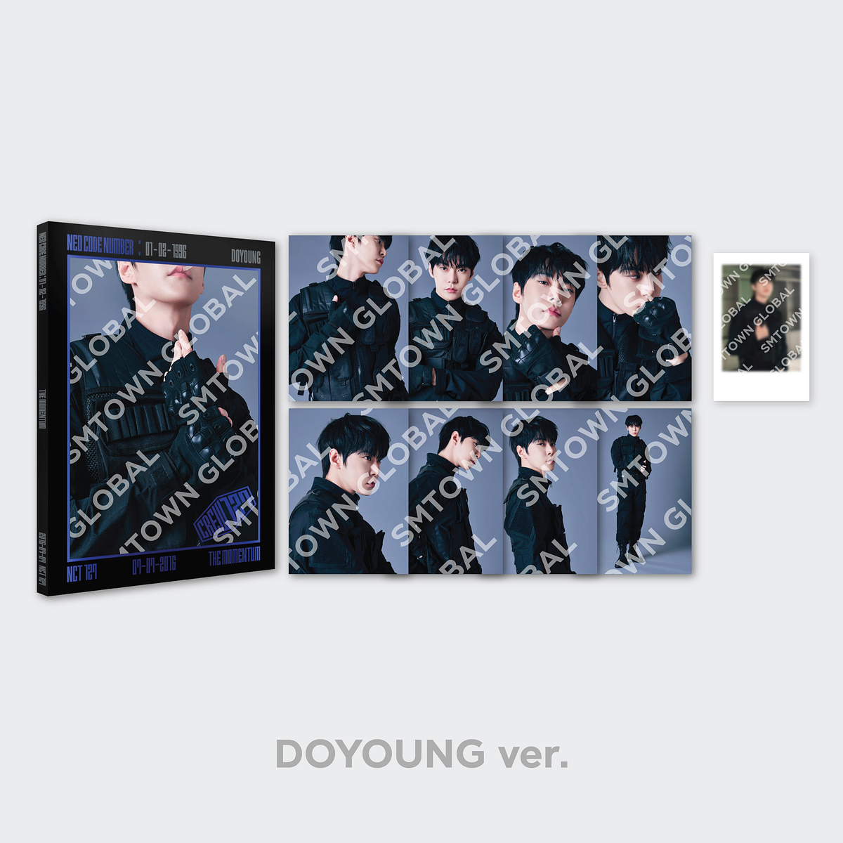 POSTCARD + POLAROID SET - NCT 127 4TH TOUR 'NEO CITY  SEOUL - THE MOMENTUM' MD 4