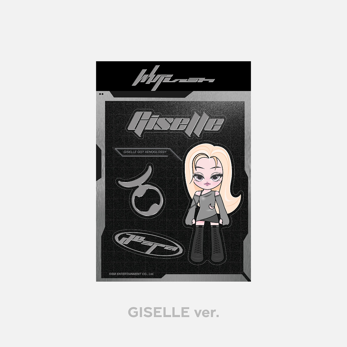 DECO STICKER - aespa WEEK - #Whiplash_mood POP-UP MD 3