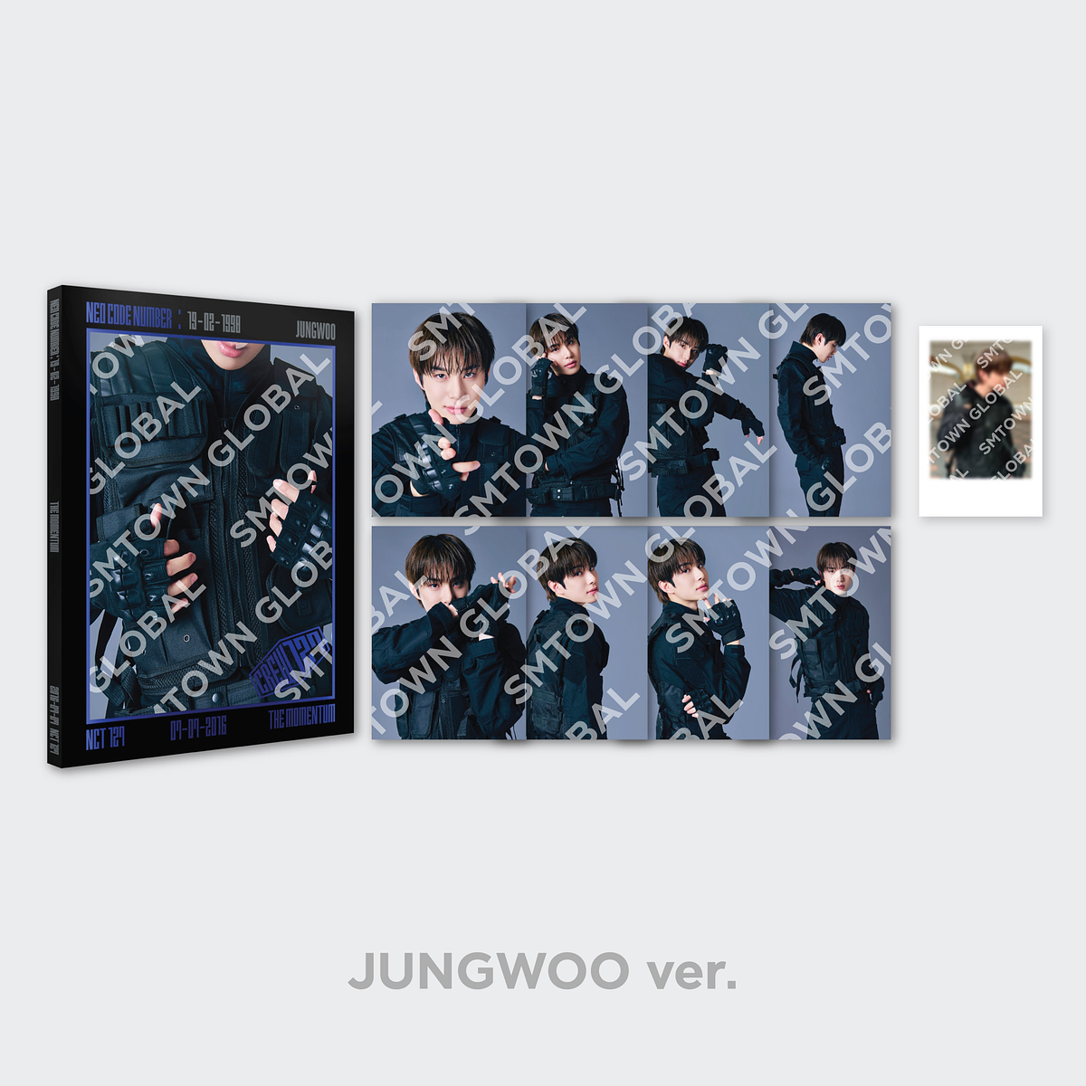 POSTCARD + POLAROID SET - NCT 127 4TH TOUR 'NEO CITY  SEOUL - THE MOMENTUM' MD 5