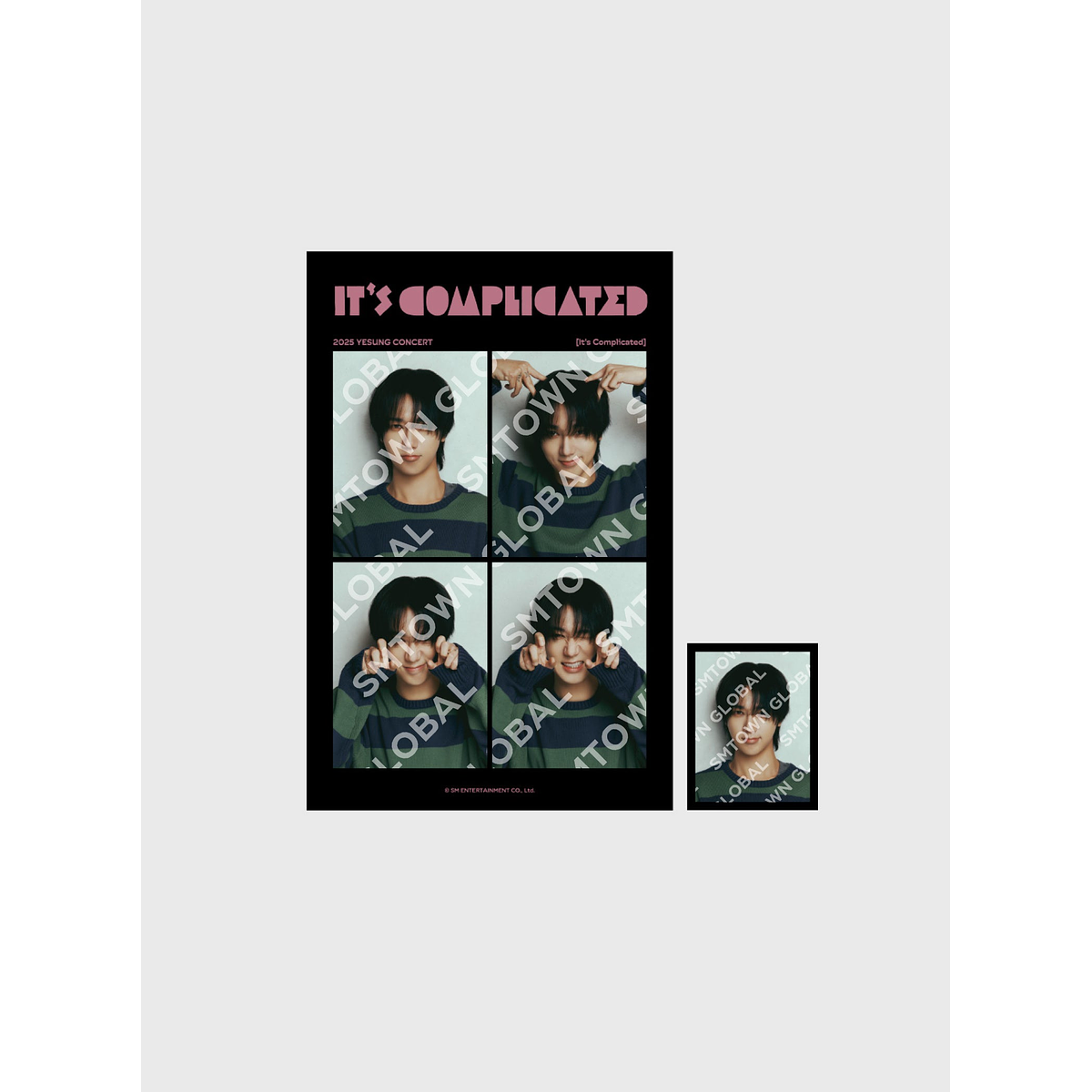 4 CUT + ID PHOTO SET - 2025 YESUNG CONCERT [It’s Complicated] MD 1