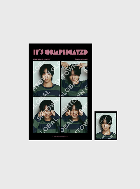 4 CUT + ID PHOTO SET - 2025 YESUNG CONCERT [It’s Complicated] MD