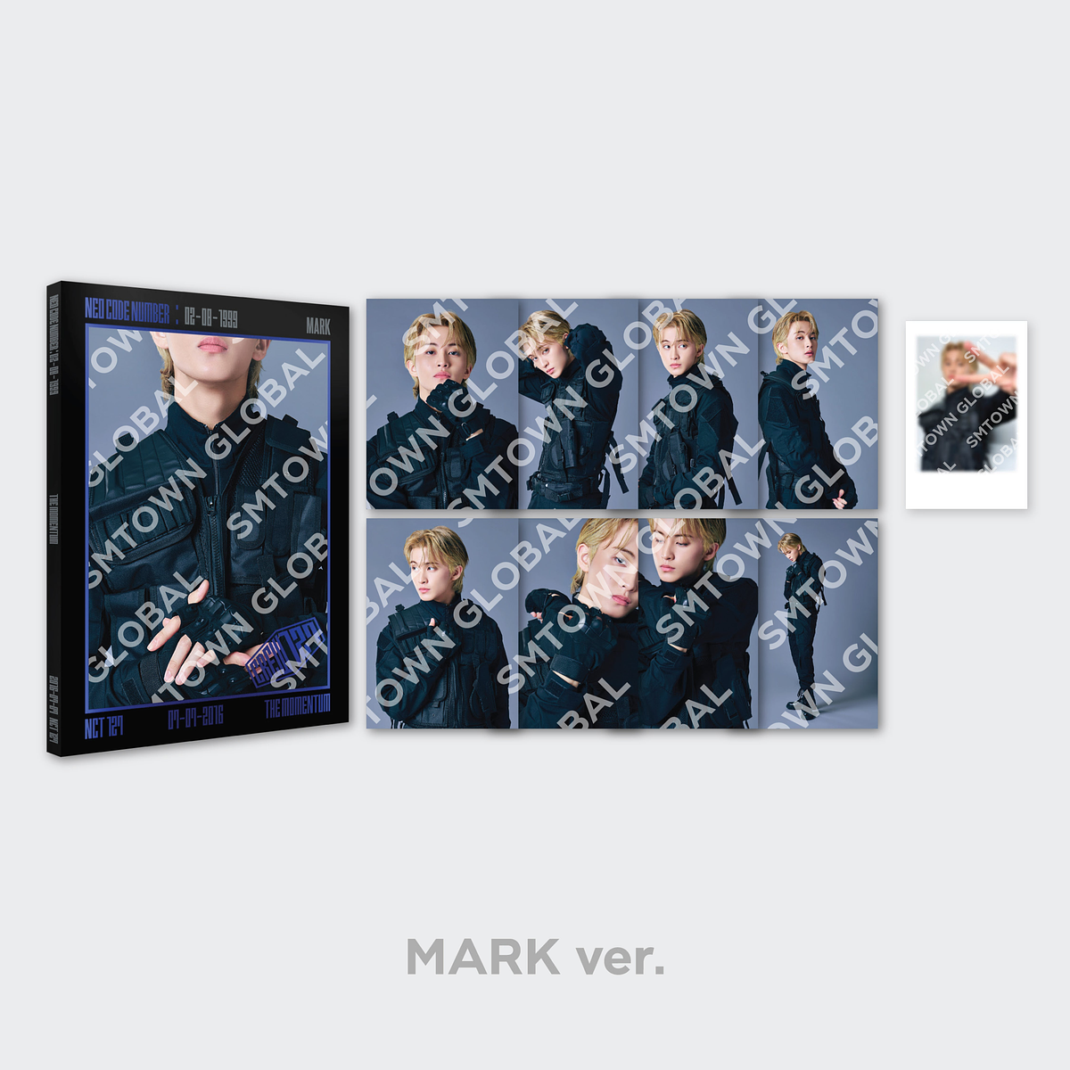 POSTCARD + POLAROID SET - NCT 127 4TH TOUR 'NEO CITY  SEOUL - THE MOMENTUM' MD 6