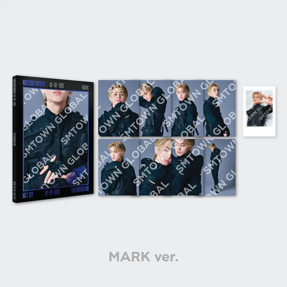 POSTCARD + POLAROID SET - NCT 127 4TH TOUR 'NEO CITY  SEOUL - THE MOMENTUM' MD 6