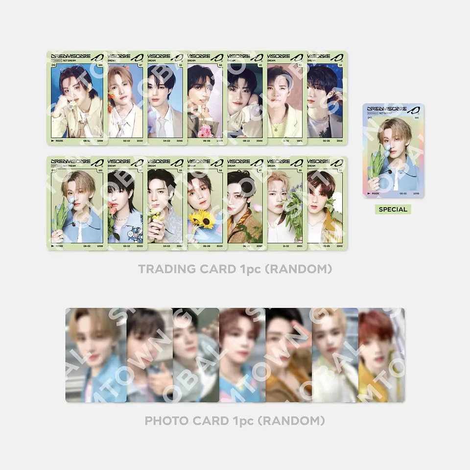 RANDOM TRADING CARD SET [B ver.]- NCT DREAM 'DREAM FINDER - Chase The Light' POP-UP MD 3