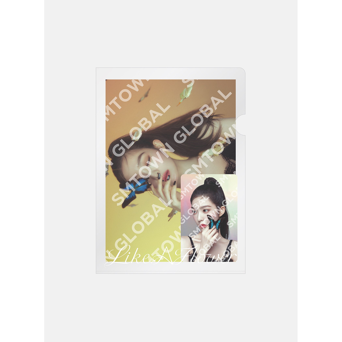 POSTCARD + HOLOGRAM PHOTO CARD SET - IRENE 'Like A Flower - The 1st Mini Album' MD 1