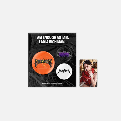 PIN BUTTON SET-aespa WEEK - #Rich_Man POP-UP MD