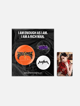 PIN BUTTON SET-aespa WEEK - #Rich_Man POP-UP MD