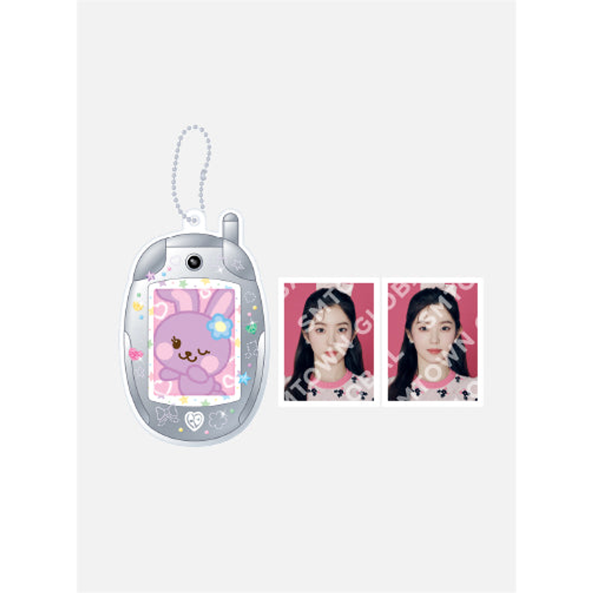 PHOTO HOLDER KEY RING - 2024 Red Velvet FANCON TOUR 'HAPPINESS : My Dear, ReVe1uv' MD 1